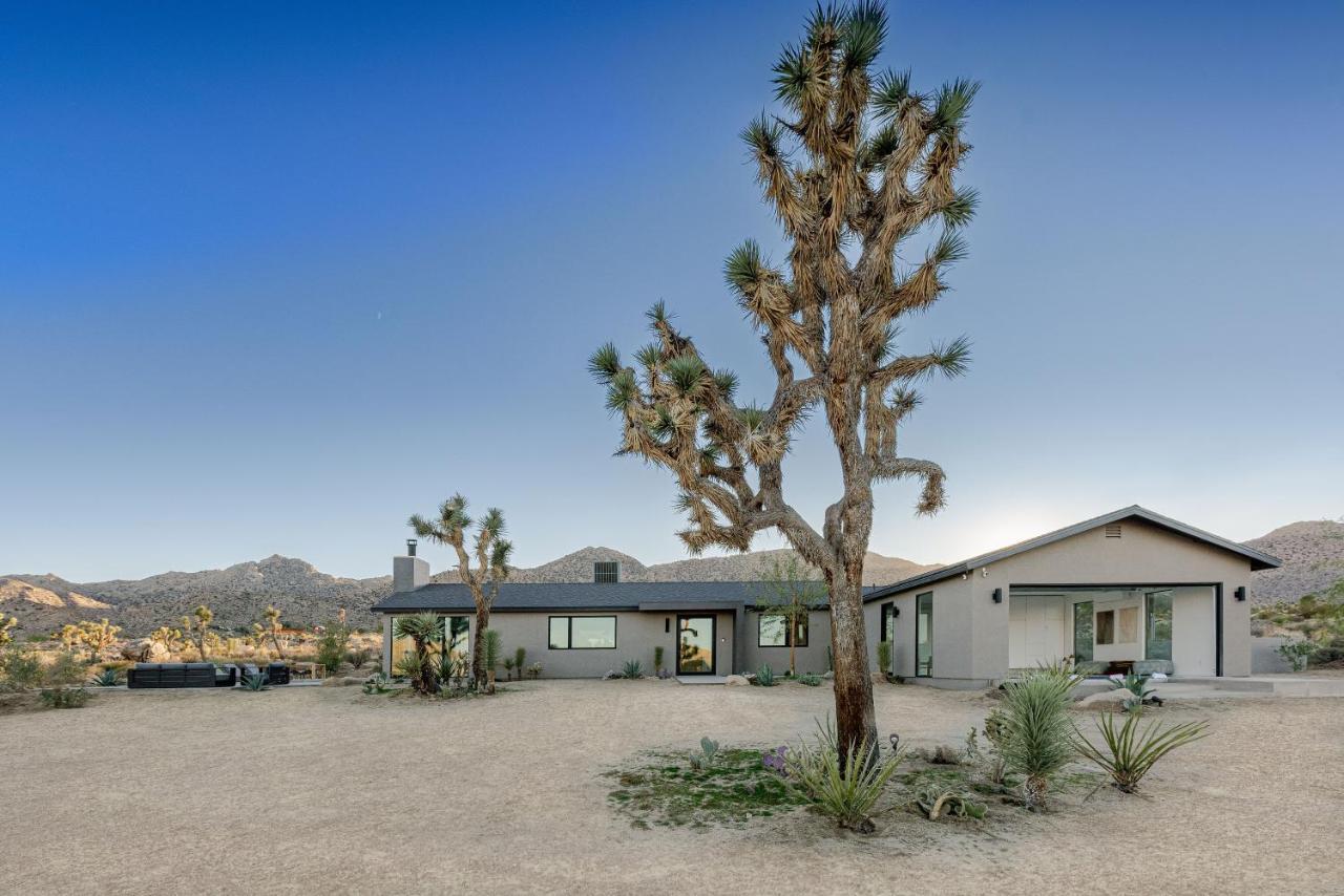 Amaru Muru - Luxury Retreat With Pool/Hot Tub/Yoga Joshua Tree Esterno foto