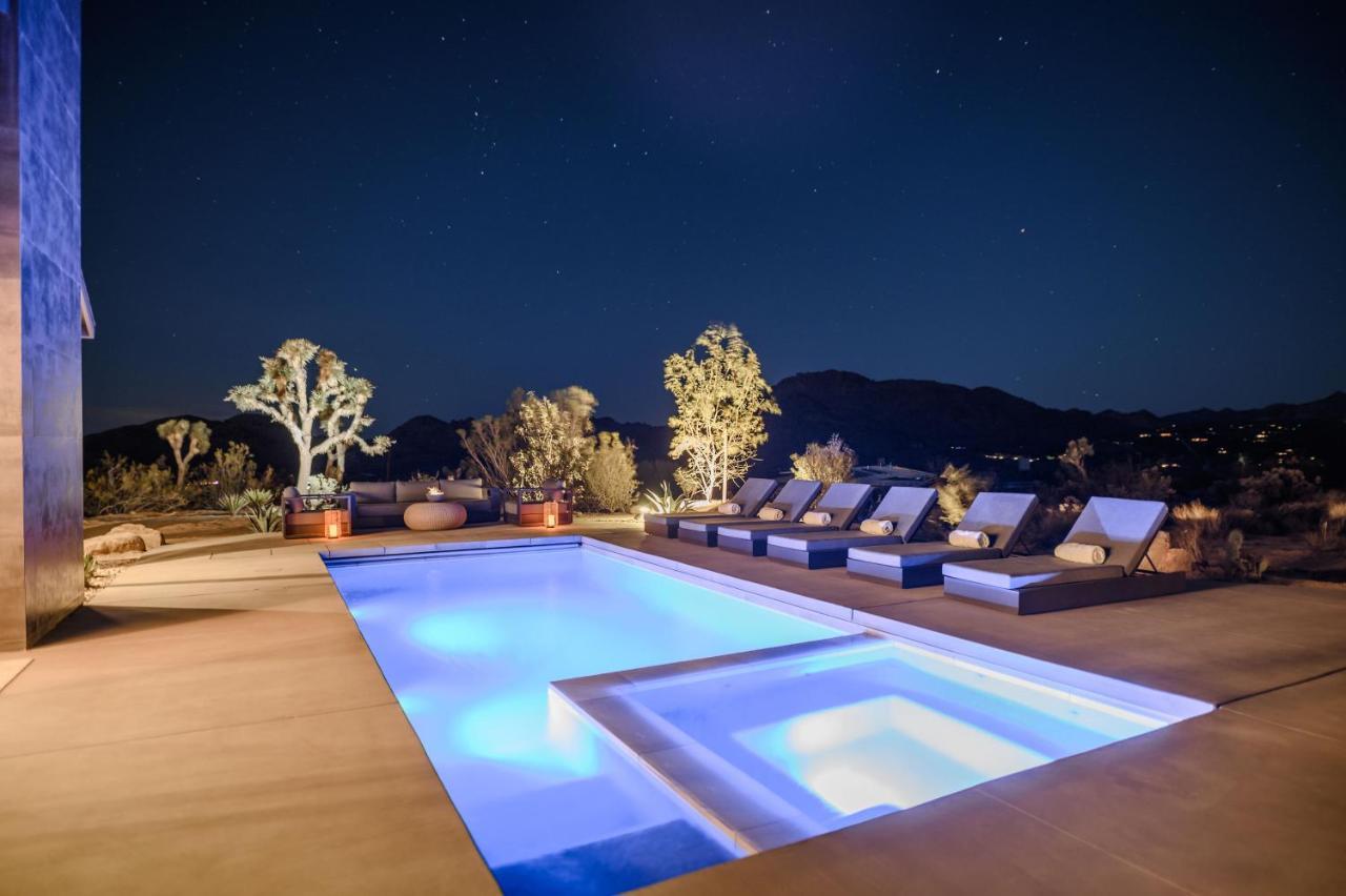Amaru Muru - Luxury Retreat With Pool/Hot Tub/Yoga Joshua Tree Esterno foto