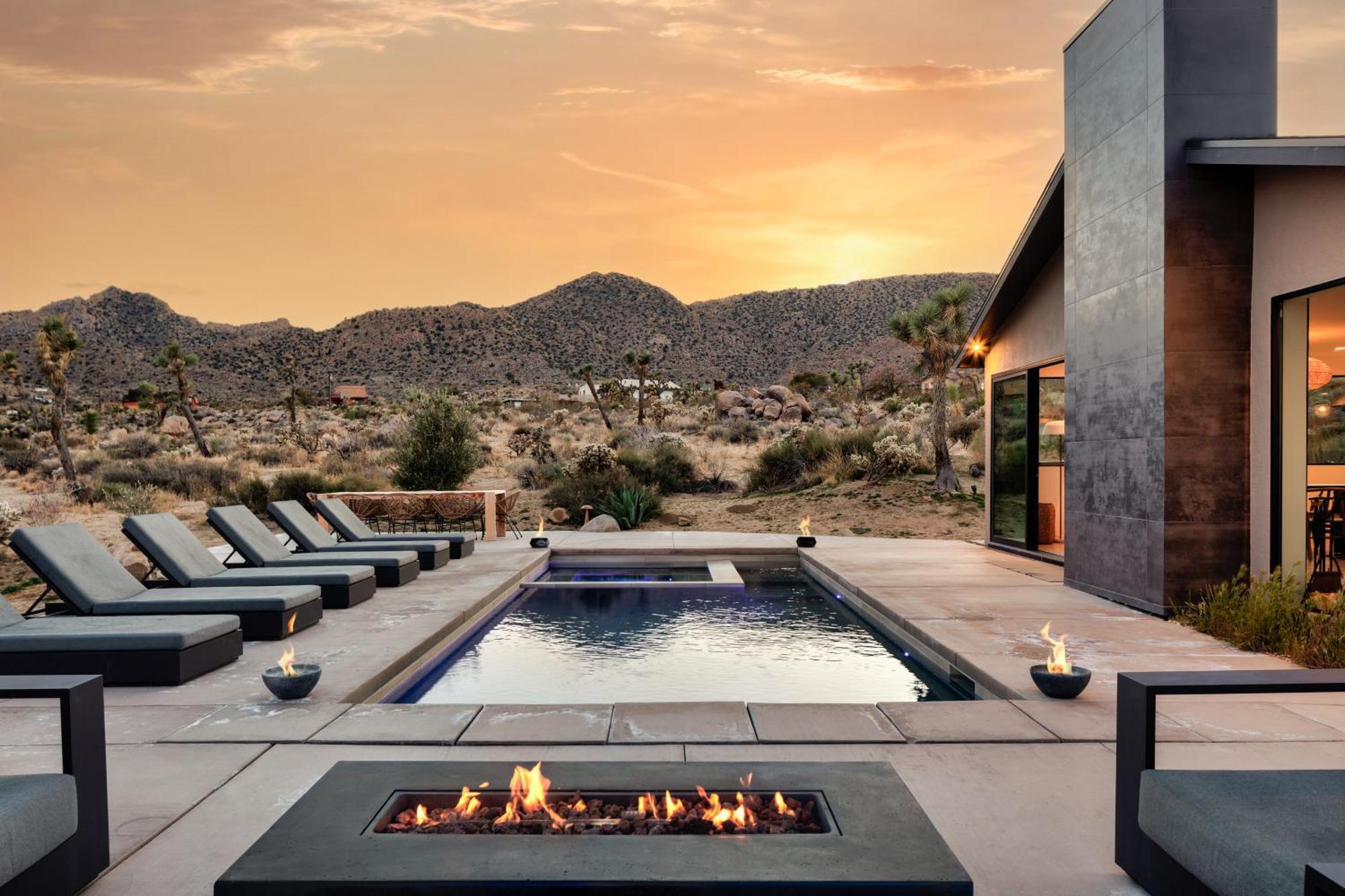Amaru Muru - Luxury Retreat With Pool/Hot Tub/Yoga Joshua Tree Esterno foto